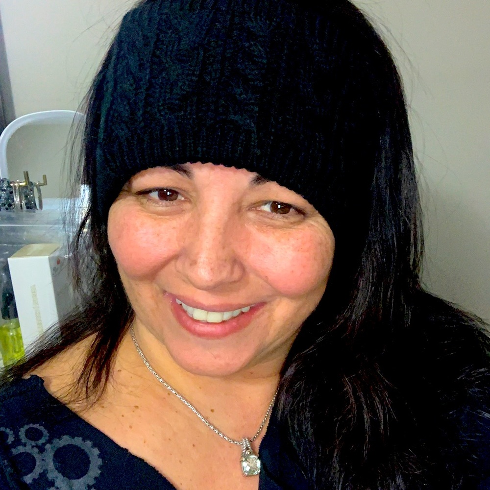 Black winter head band